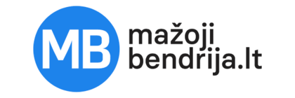 Mažojibendrija.lt logo